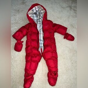 Burberry Snowsuit 12 months